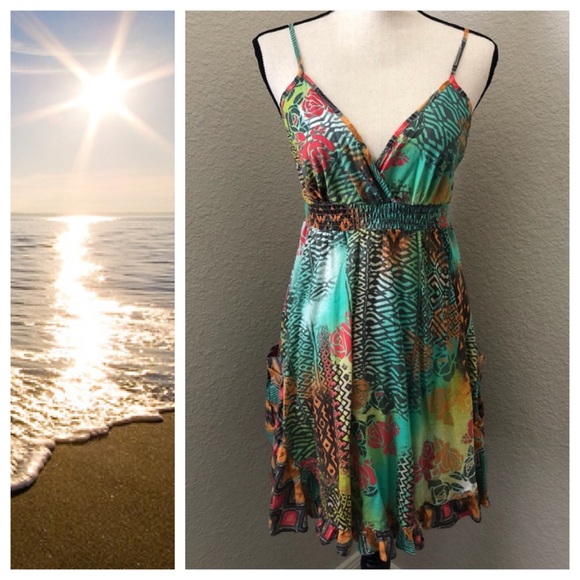 Dresses & Skirts - 🌺Floral🌺 Print Smocked Sundress